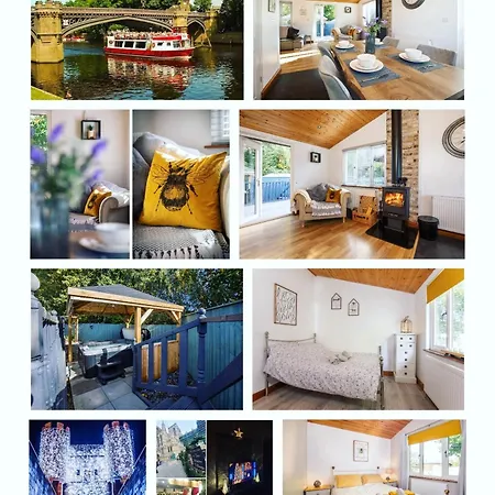 Dom wakacyjny Family Honeybeelodge Hot Tub And Wood Burner York